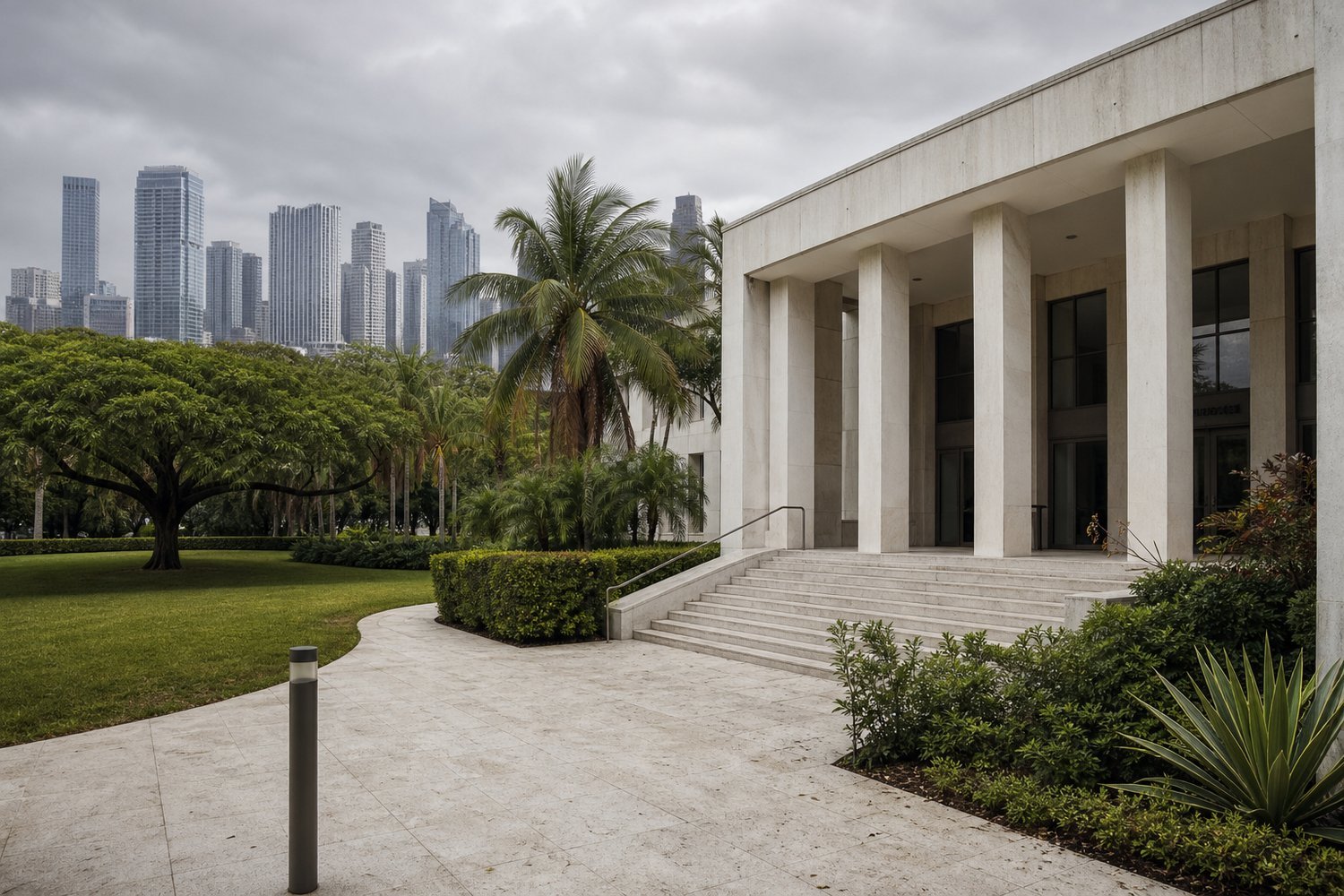 The civic building where planning decisions are made in pinecrest, FL — Real Estate in South Miami
